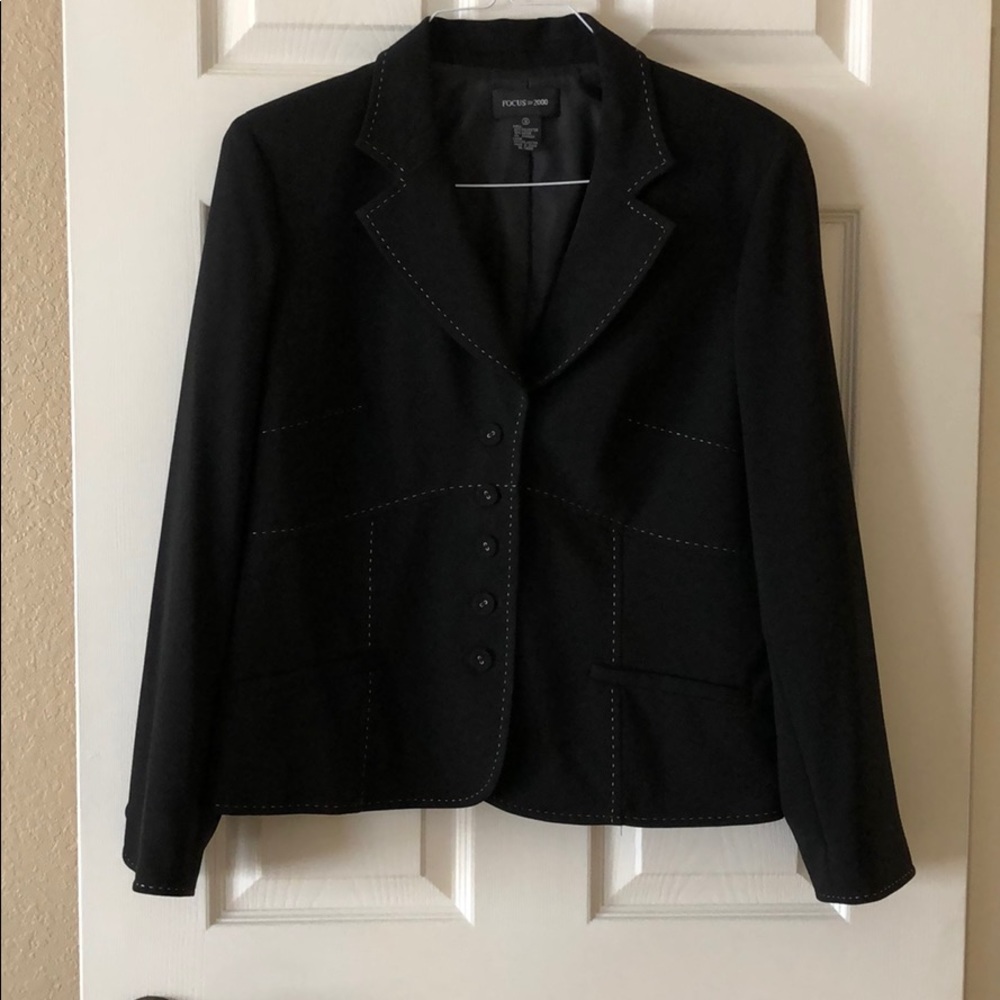 Tailored Black Jacket - image 1